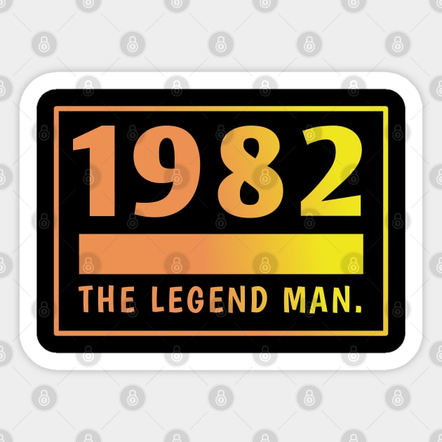 1982 birthday Sticker by BlackMeme94